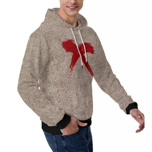 Bloody Cross Men's Hoodie - Image 3