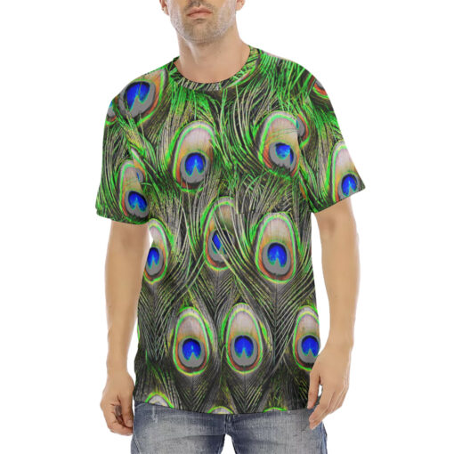 Peacock Plumage Men's T-Shirt