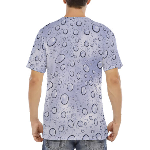 Water Drops Men's T-Shirt - Image 4