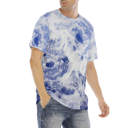 Sea Waves Men's T-Shirt - Image 3