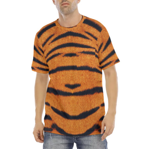 Tiger Pattern Men's T-Shirt