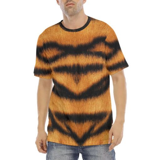 Tiger Pattern Men's T-Shirt