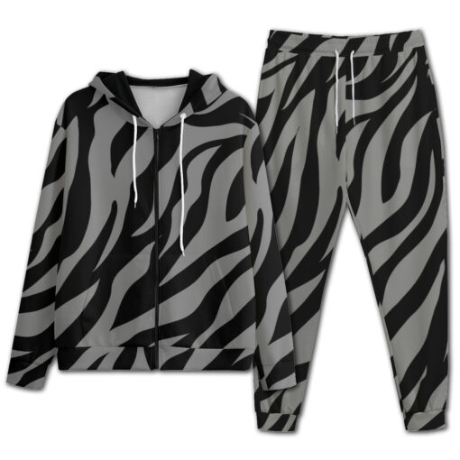 Zebra Camouflage Men's Tracksuit