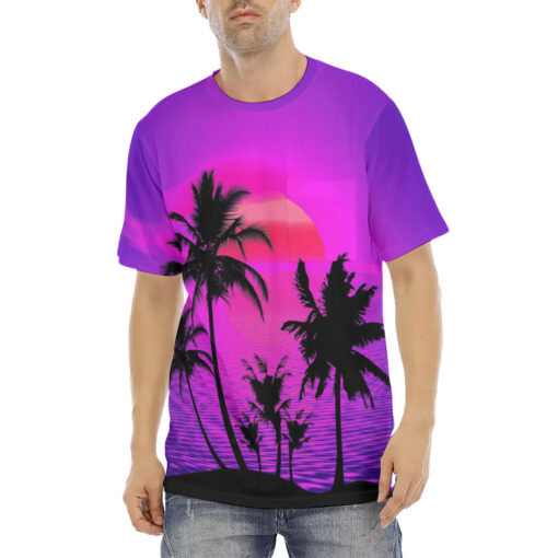 Neon Sunset Men's T-Shirt