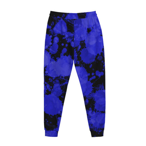 Blue Paint Blots Men's Tracksuit - Image 3