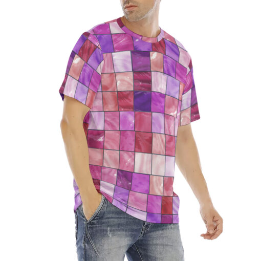 Stained Glass Men's T-Shirt - Image 3