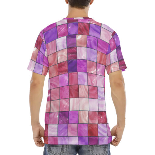 Stained Glass Men's T-Shirt - Image 4