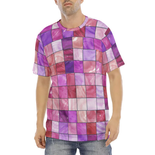 Stained Glass Men's T-Shirt