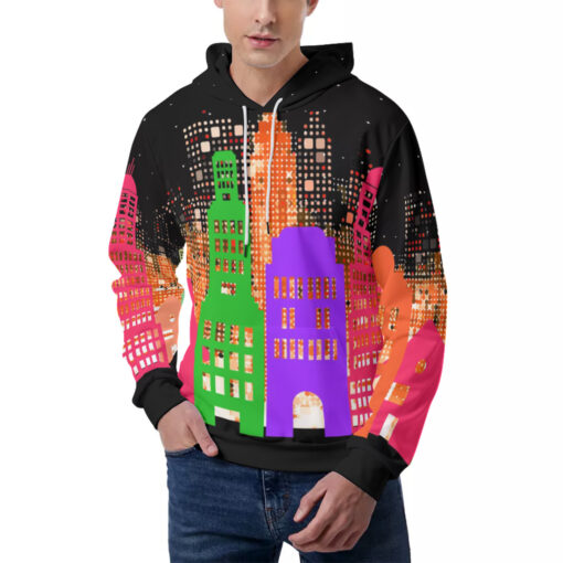 Evening City Men's Hoodie