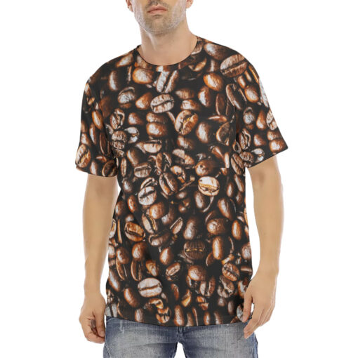 Coffee Pattern Men's T-Shirt