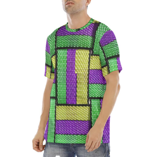 Colored Straps Men's T-Shirt - Image 2