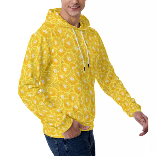 Fresh Lemons Men's Hoodie - Image 3