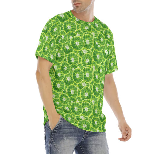 Fresh Lime Men's T-Shirt - Image 3