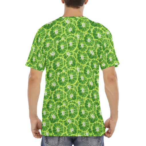 Fresh Lime Men's T-Shirt - Image 4