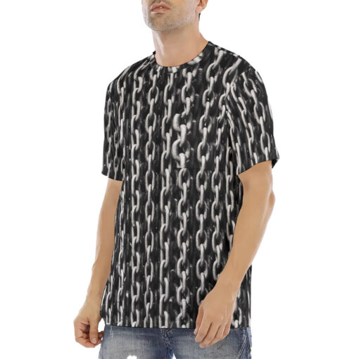 Metal Chains Men's T-Shirt - Image 2