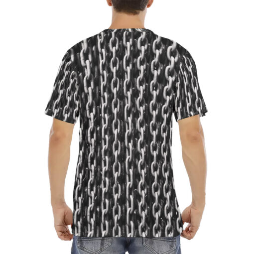 Metal Chains Men's T-Shirt - Image 4