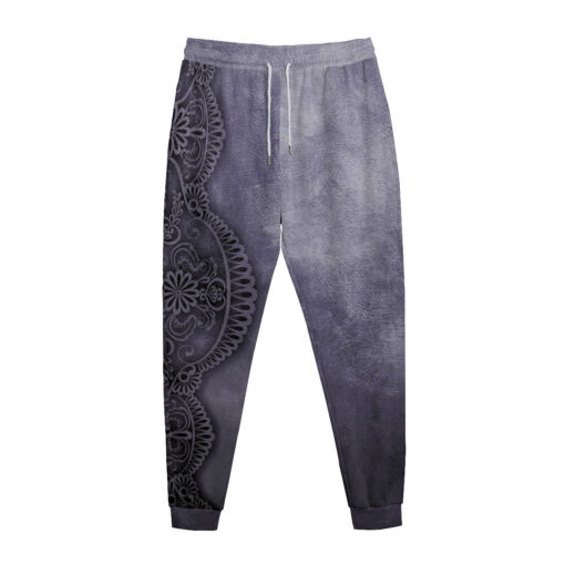 Lace Pattern Sweatpants