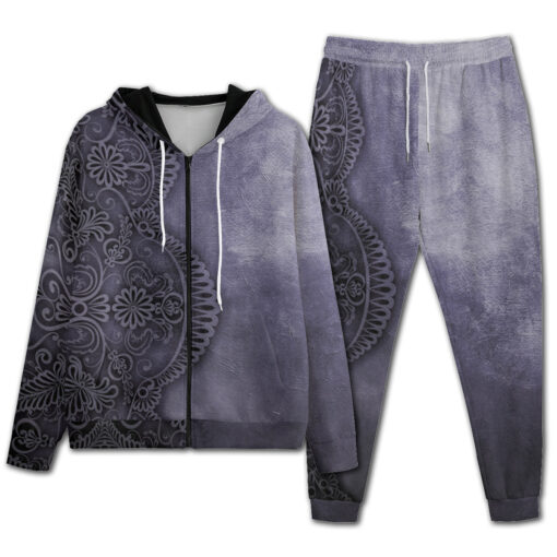 Lace Pattern Men's Tracksuit