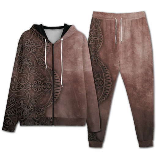 Lace Pattern Men's Tracksuit