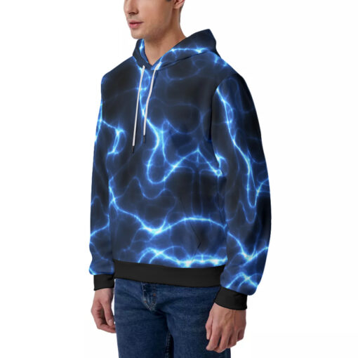 Energy Waves Men's Hoodie - Image 2