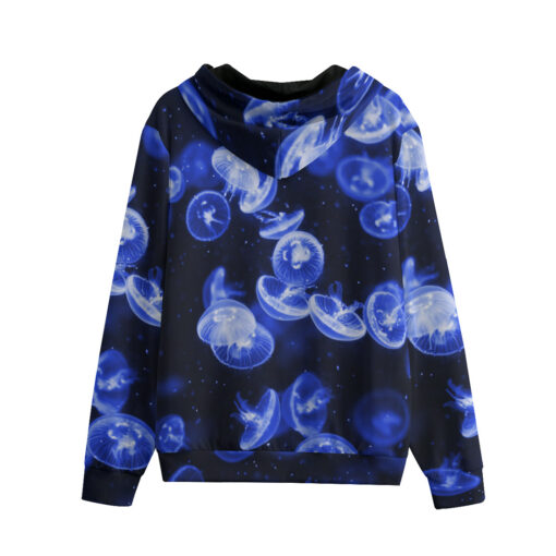 Jellyfish Men's Zip Up Hoodie - Image 2