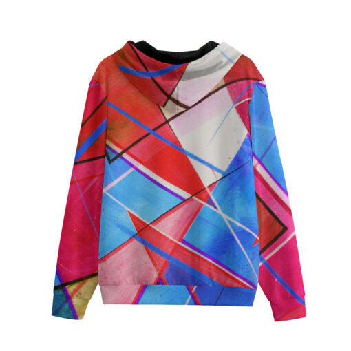 Geometry Abstraction Men's Zip Up Hoodie - Image 2