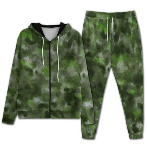 Green Camouflage Men's Tracksuit