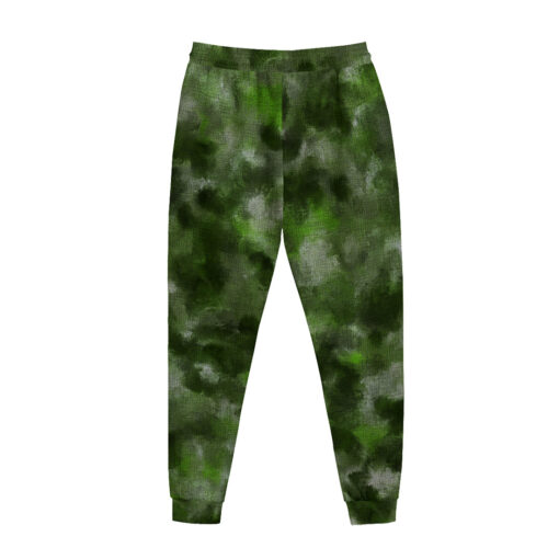 Green Camouflage Sweatpants - Image 2