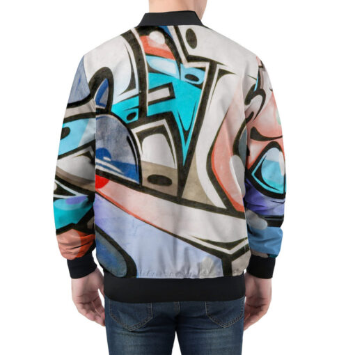 Street Art Graffiti Men's Bomber Jacket - Image 2