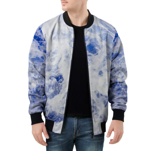 Sea Waves Men's Bomber Jacket