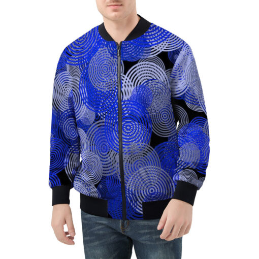 Blue Circles Men's Bomber Jacket - Image 3