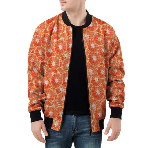 Red Oranges Men's Bomber Jacket