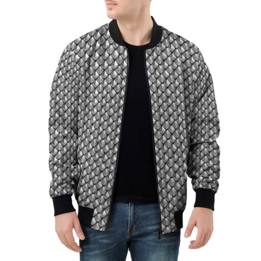 Metal Scales Men's Bomber Jacket