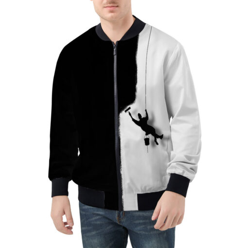 Painter Art Men's Bomber Jacket - Image 3