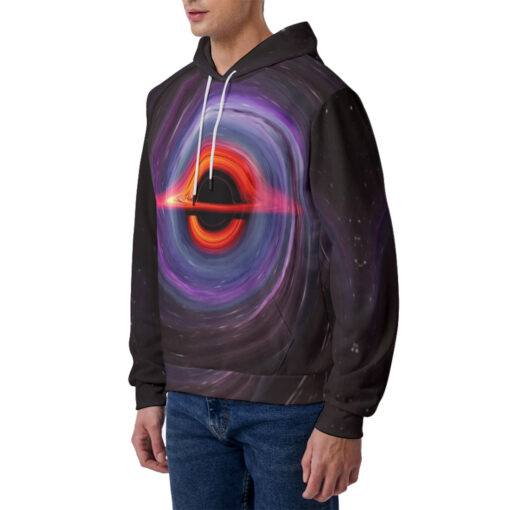 Singularity Collapsar Black Hole Men's Hoodie - Image 2