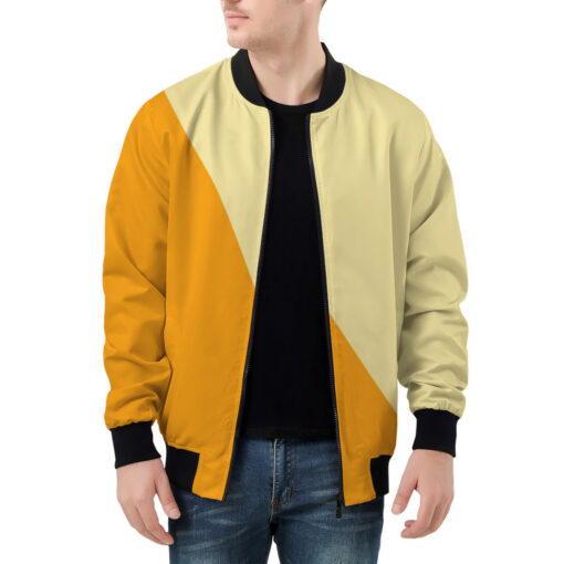 Dual Colors Style Men's Bomber Jacket