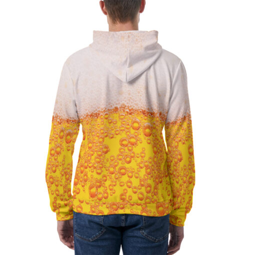 Beer Theme Men's Hoodie - Image 4