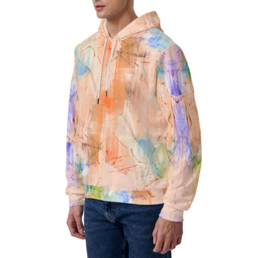 Modern Art Abstraction Men's Hoodie - Image 2