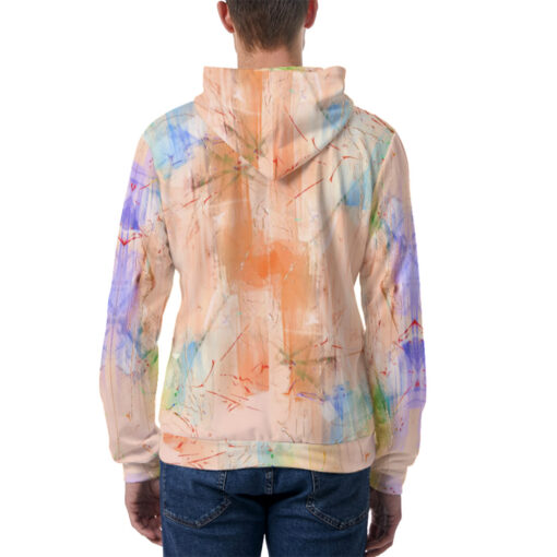 Modern Art Abstraction Men's Hoodie - Image 4