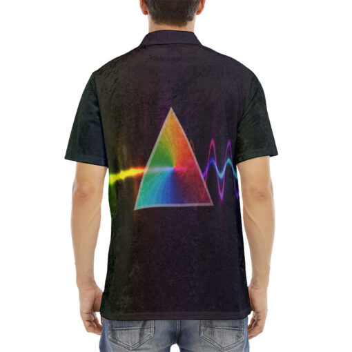 Spectrum Triangle Velvet Polo Shirt - Image 4