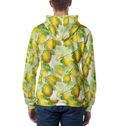 Lemon Trees Men's Hoodie - Image 4