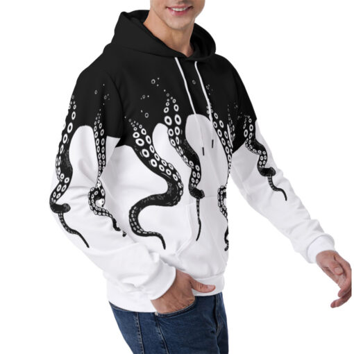 Tentacles Octopus Men's Hoodie - Image 3