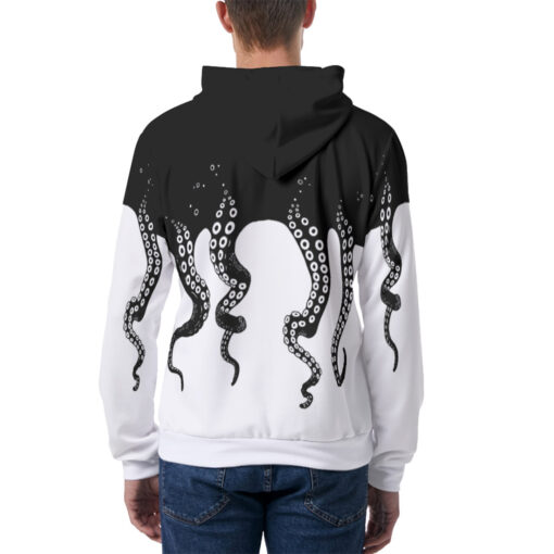 Tentacles Octopus Men's Hoodie - Image 4