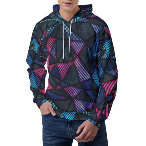 Spectrum Color Triangle Men's Hoodie