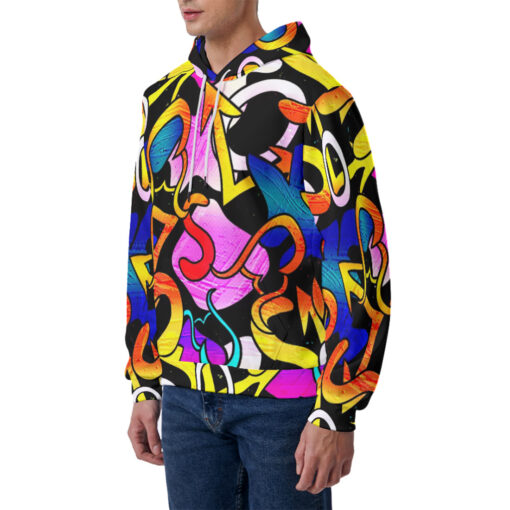 Graffiti Art Men's Hoodie - Image 2