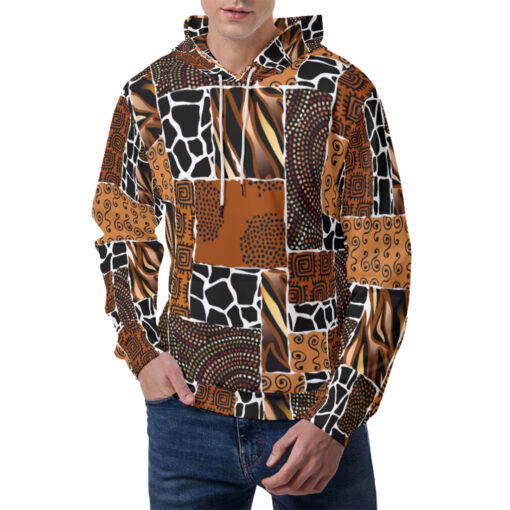 Ethnic African Boho Tribal Art Men's Hoodie