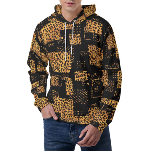 Abstract Animal Skin Fur Men's Hoodie