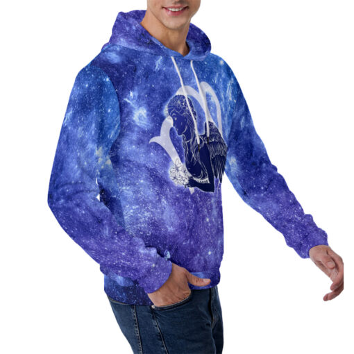 Virgo Astrological Zodiac Sign Men's Hoodie - Image 3