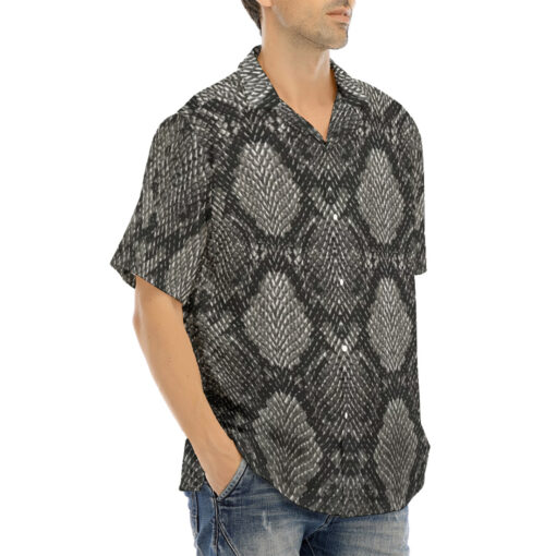 Snake Skin Ornament Hawaiian Shirt - Image 2