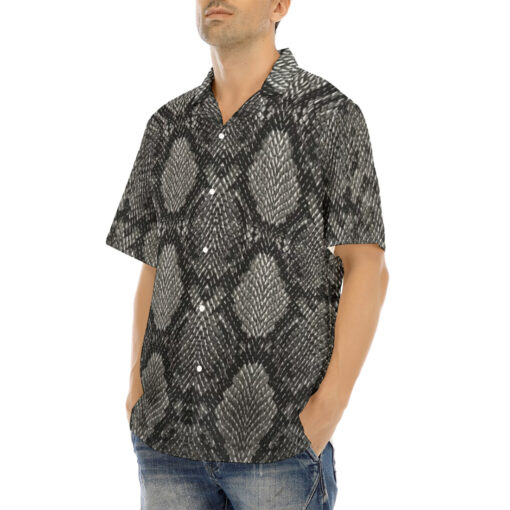 Snake Skin Ornament Hawaiian Shirt - Image 3